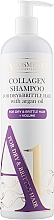 Collagen Shampoo for Dry & Brittle Hair - A1 Cosmetics For Dry & Brittle Hair Collagen Shampoo With Argan Oil + Volume — photo N3