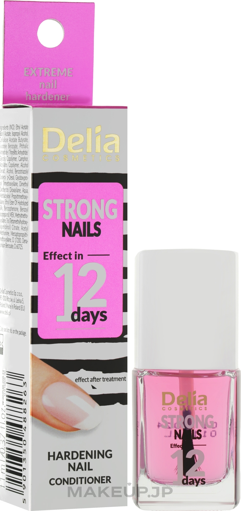 Healing Nail Conditioner - Delia Cosmetics Curing Nail Conditioner — photo 11 ml