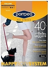 Fragrances, Perfumes, Cosmetics Women Tights "Happy Body System", 40 Den, black - Pompea