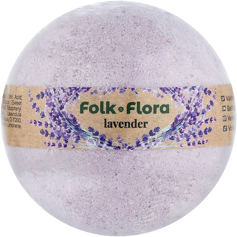 Lavender Bath Bomb - Folk&Flora Bath Bombs — photo N1