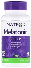 Time Release Melatonin, 1 mg - Natrol Melatonin Sleep — photo N1