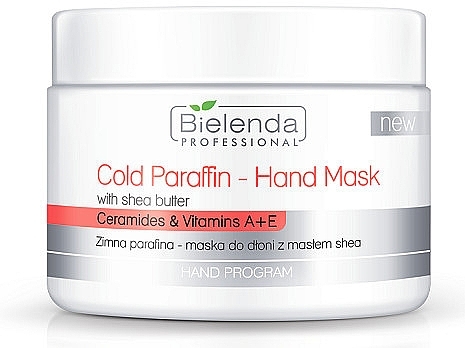 Cold Paraffin Hand Mask with Shea Butter - Bielenda Professional Cold Paraffin Hand Mask With Shea Butter (400 g) — photo N1
