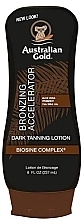 Fragrances, Perfumes, Cosmetics Tan Accelerator Bronzing Lotion - Australian Gold Bronzing Accelerator Dark Tanning Lotion