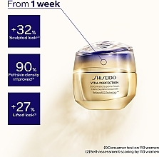Concentrated Cream for Mature Skin - Shiseido Vital Perfection Concentrated Supreme Cream (refill) — photo N3