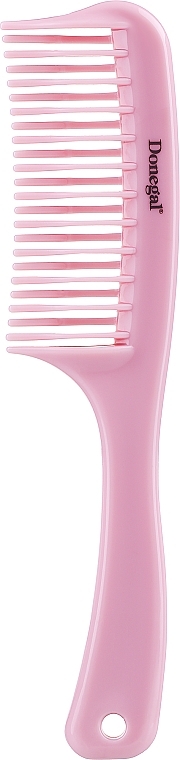 Comb, 20.4 cm, 9801, pink - Donegal Hair Comb — photo N1