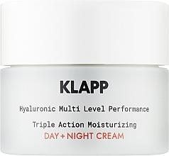 Fragrances, Perfumes, Cosmetics Triple Action Moisturizing Day+Night Cream - Klapp Balance Triple Action Moisturizing Day+ Night Cream (tester)