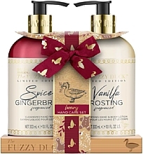 Fragrances, Perfumes, Cosmetics Set - Baylis & Harding The Fuzzy Duck Winter Wonderland Luxury Hand Care Gift Set (h/wash/300 ml + lot/300 ml)