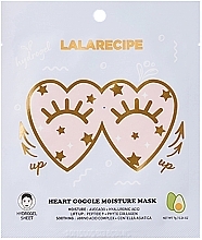 Moisturizing Eye Mask - Lalarecipe Heart Goggle Moisture Mask — photo N1