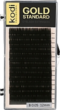 Fragrances, Perfumes, Cosmetics Gold Standard B 0.05 False Eyelashes (16 rows: 12 mm) - Kodi Professional