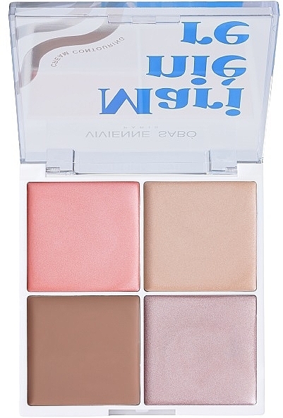 Face Contouring Palette - Vivienne Sabo Cream Contouring Palette — photo N2