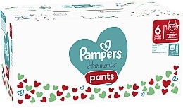Harmonie Pants Diapers, size 6, 15+ kg, 132 pcs. - Pampers — photo N2