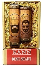 Fragrances, Perfumes, Cosmetics Set - Kann Best Start Man (f/d/cr/50ml + f/gel/150ml)