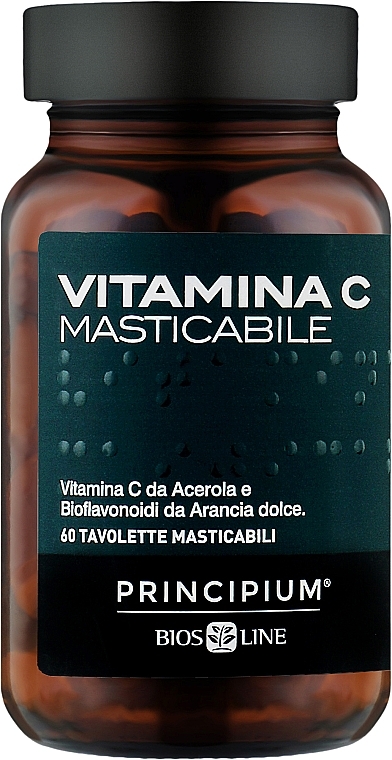 Vitamin C Dietary Supplement - BiosLine Principium Vitamina C — photo N1