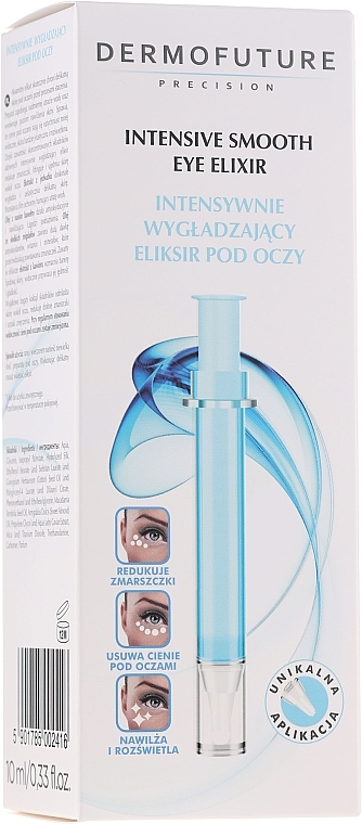 Intensive Smoothing Eye Elixir - DermoFuture Intensive Smooth Eye Elixir — photo N1