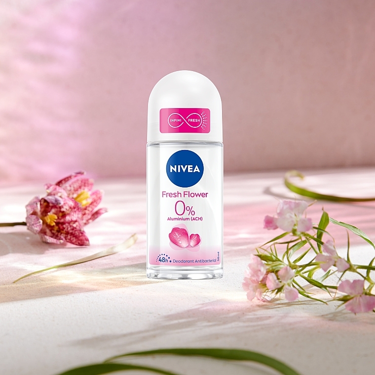 Roll-on Deodorant - NIVEA Fresh Flower Deodorant Roll-On — photo N5