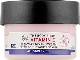 Vitamin E Nourishing Night Cream - The Body Shop Vitamin E Nourishing Night Cream — photo N7