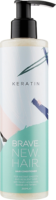 Conditioner for Unruly, Coarse & Dry Hair - Brave New Hair Keratin Conditioner — photo N1