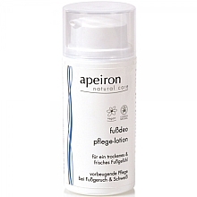 Fragrances, Perfumes, Cosmetics Foot Lotion-Deodorant - Apeiron Foot Deodorant Lotion