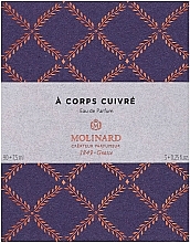 Fragrances, Perfumes, Cosmetics Molinard A Corps Cuivre - Set (edp/90 ml + edp/7,5 ml)