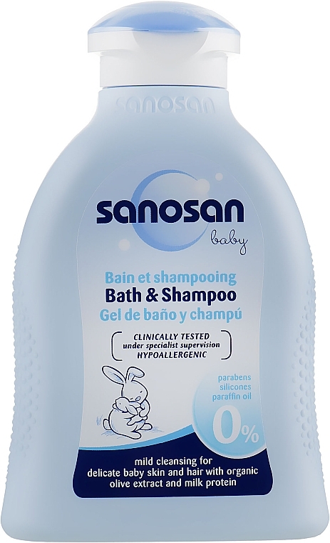 Baby Shampoo & Bathing Gel 2in1 - Sanosan Baby Bath & Shampoo — photo N2