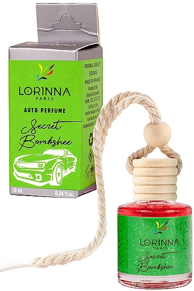 Car Perfume - Lorinna Paris Secret Bombshell Auto Perfume — photo N1