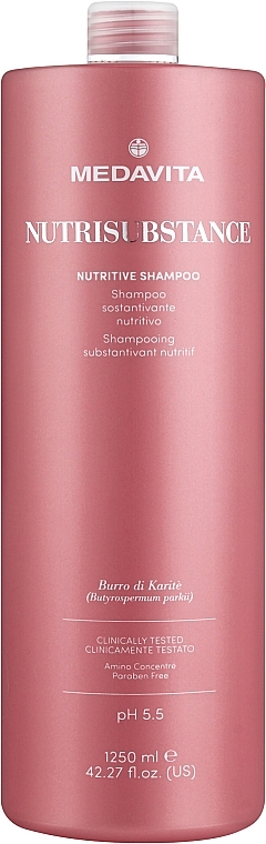 Nourishing & Moisturising Shampoo for Dry Hair - Medavita Nutrisubstance Nutritive Shampoo — photo N4