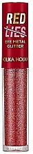 Shimmering Liquid Shadows - Holika Holika Eye Metal Glitter Red Lies — photo N1