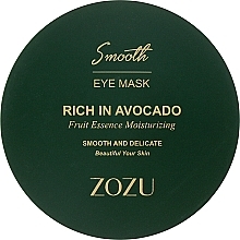 Fragrances, Perfumes, Cosmetics Hydrogel Eye Patch with Avocado Extract & Castor Oil - Zozu Rich In Avocado Eye Mask