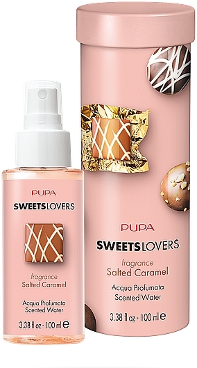 Scented Water 'Salted Caramel' - Pupa Sweet Lovers Scented Water Salted Caramel — photo N2