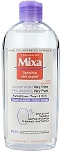Micellar Water for Sensitive Skin - Mixa Sensitive Skin Expert Micellar Water Very Pure — photo N1