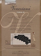 Tights for Women "Forma", 20 Den, Panna - Veneziana — photo N3