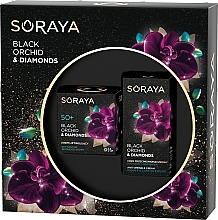 Fragrances, Perfumes, Cosmetics Set - Soraya Black Orchid & Diamonds (f/cr/50ml + eye/cr/15ml)