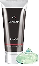 Fragrances, Perfumes, Cosmetics Facial Gel Peeling - Clarena Men’s Line Soft Gel