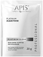 Fragrances, Perfumes, Cosmetics Platinum Algae Mask - APIS Professional Platinum Gloss With Copper Tripeptide And Niacinamide (sample)