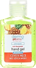 Fragrances, Perfumes, Cosmetics Antibacterial Hand Gel "Pineapple" - Dermo Pharma Antibacterial Hand Gel