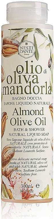 Almond & Olive Oil Shower Gel - Nesti Dante Almond Olive Oil Natural Bath & Shower Gel — photo N1