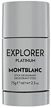 Fragrances, Perfumes, Cosmetics Montblanc Explorer Platinum Deodorant Stick - Perfumed Deodorant Stick