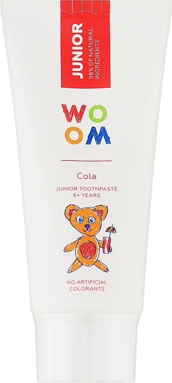 Kids Toothpaste - Woom Junior Cola Toothpaste — photo N1