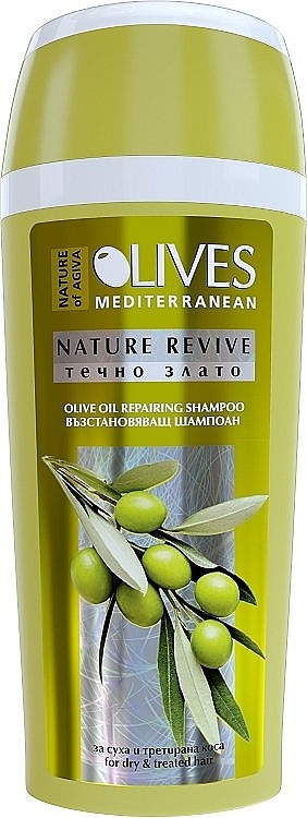 Olive Shampoo - Nature of Agiva Olives Hair Shampoo — photo N1