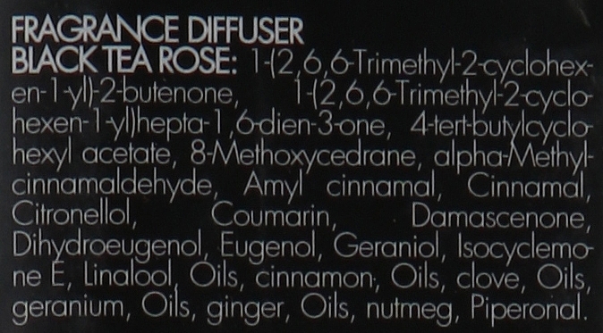 Fragrance Diffuser - Millefiori Milano Black Tea Rose Fragrance Diffuser — photo N5