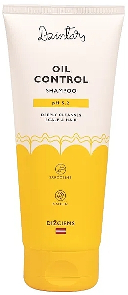 Sarcosine & Kaolin Shampoo for Oily Hair - Dzintars Dizciems Oil Shampoo  — photo N1