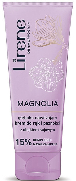 Hand Cream "Magnolia" - Lirene Magnolia Hand Cream — photo N1