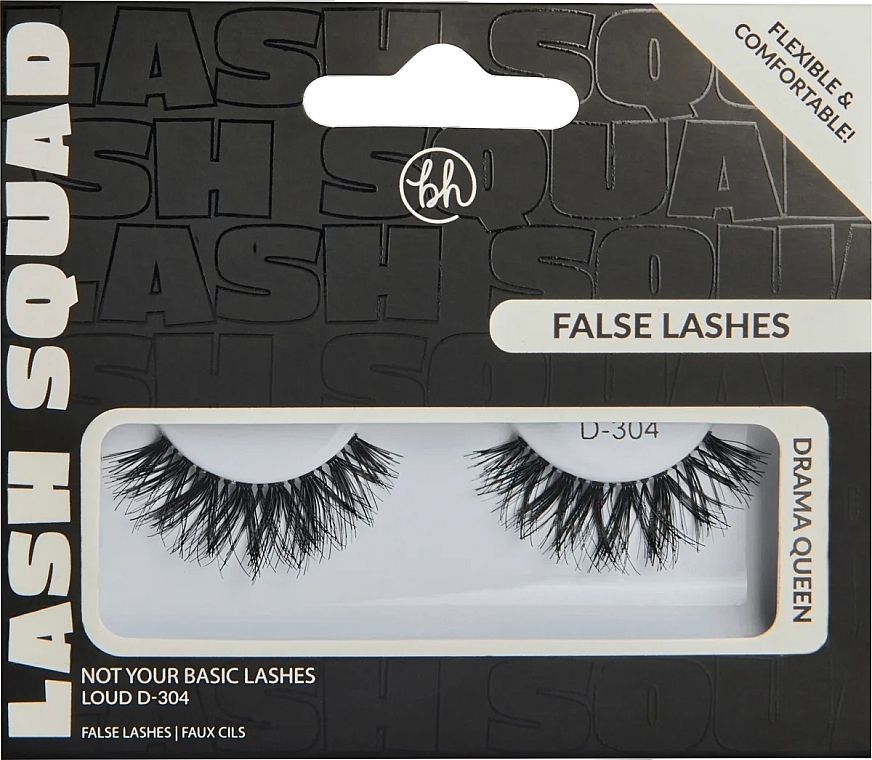 False Lashes - BH Cosmetics Drama Queen Not Your Basic Lashes Loud D-304 — photo N1