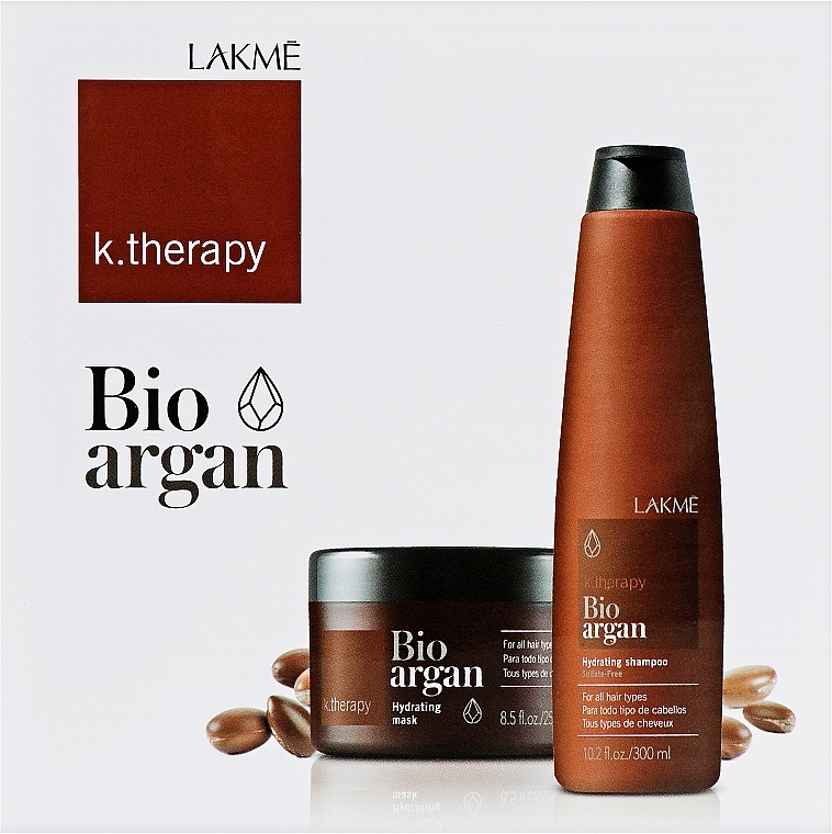 Set of Argan Oil Hair Samples - Lakme K.Therapy Bio Argan — photo N1