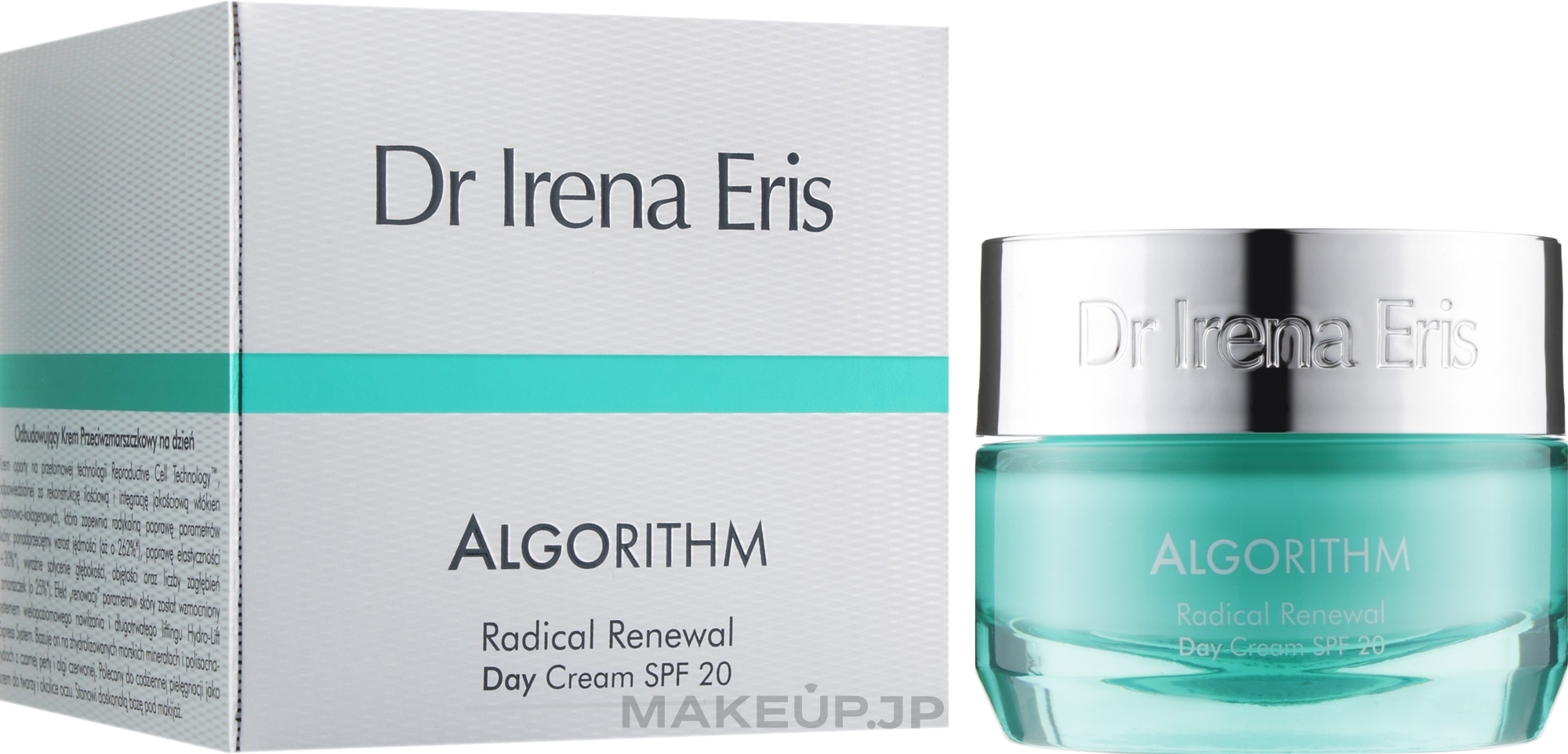 Renewal Day Face & Eye Cream - Dr Irena Eris Algorithm Radical Renewal D-Cream SPF 20 — photo 50 ml