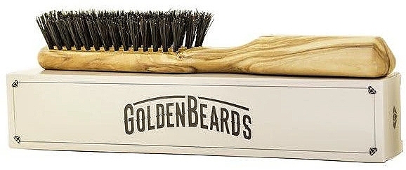 Beard Brush, 20 cm - Golden Beards Beard Brush — photo N3