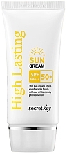 Fragrances, Perfumes, Cosmetics Sunscreen - Secret Key High Lasting Sun Cream SPF50