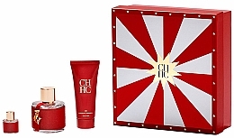 Fragrances, Perfumes, Cosmetics Carolina Herrera CH - Set (edt/100ml + edt/10ml + b/lot/100ml)