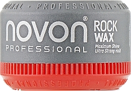 Fragrances, Perfumes, Cosmetics Ultra Strong Hold Hair Paste - Novon Professional Rock Wax Ultra Strong Hold