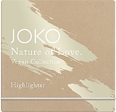 Fragrances, Perfumes, Cosmetics Highlighter - JOKO Nature of Love Vegan Collection Highlighter (02)